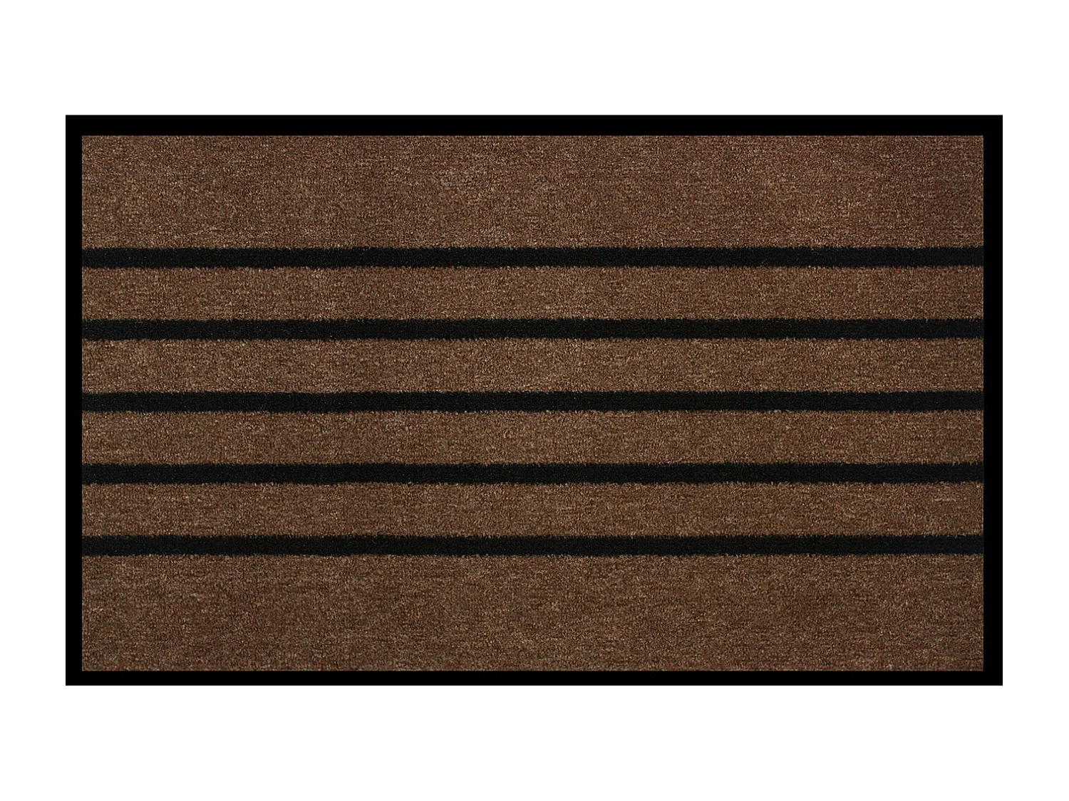 Tapis anti-poussière en Polypropylène grattant coloris Marron