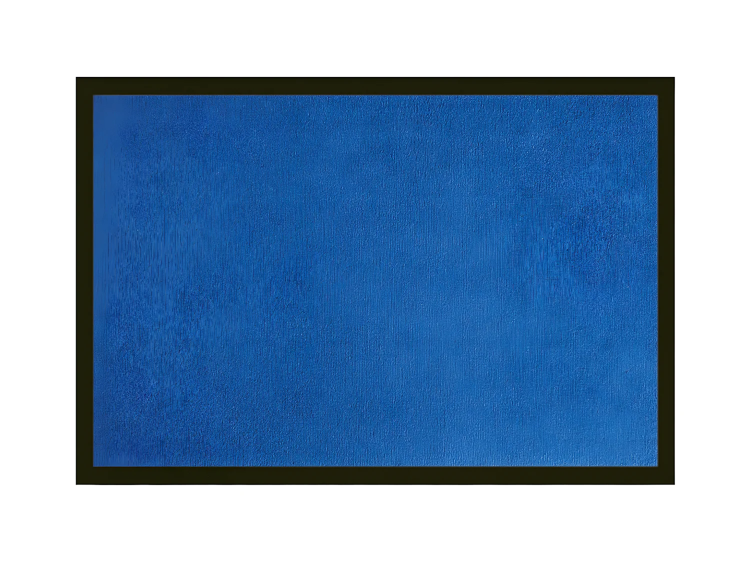 Tapis anti-poussière en polyamide coloris bleu - Largeur 40 x Longueur 60 cm