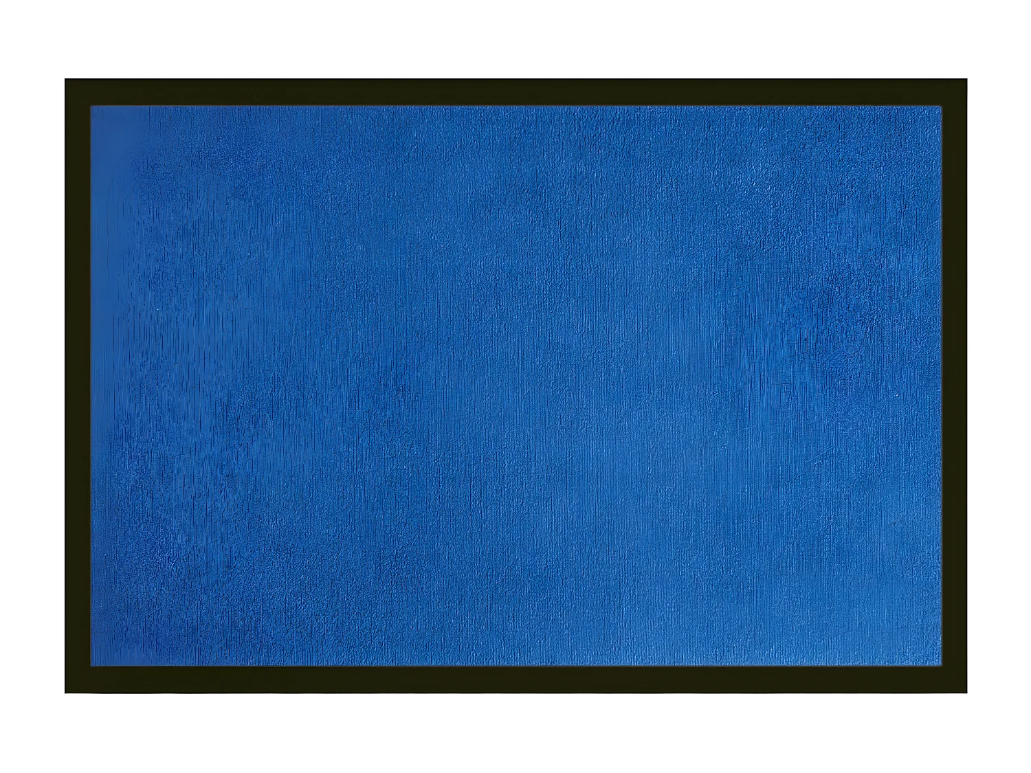Tapis anti-poussière en polyamide coloris bleu - Largeur 40 x Longueur 60 cm
