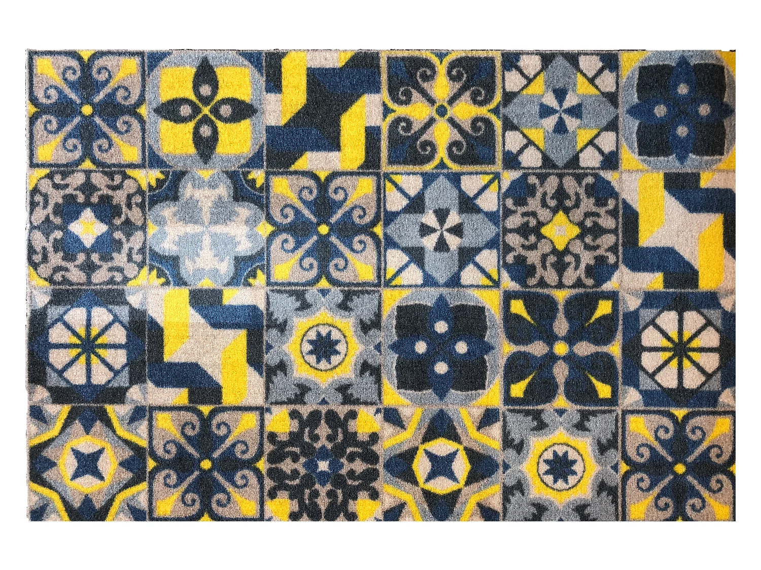 Tapis anti-poussière " Andalousie " en polyamide - Largeur 40 x Longueur 60 cm