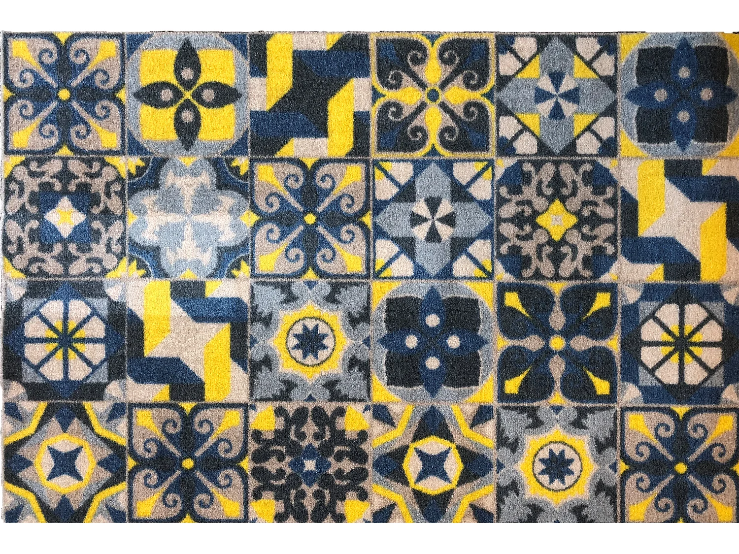 Tapis anti-poussière " Andalousie " en polyamide - Largeur 40 x Longueur 60 cm