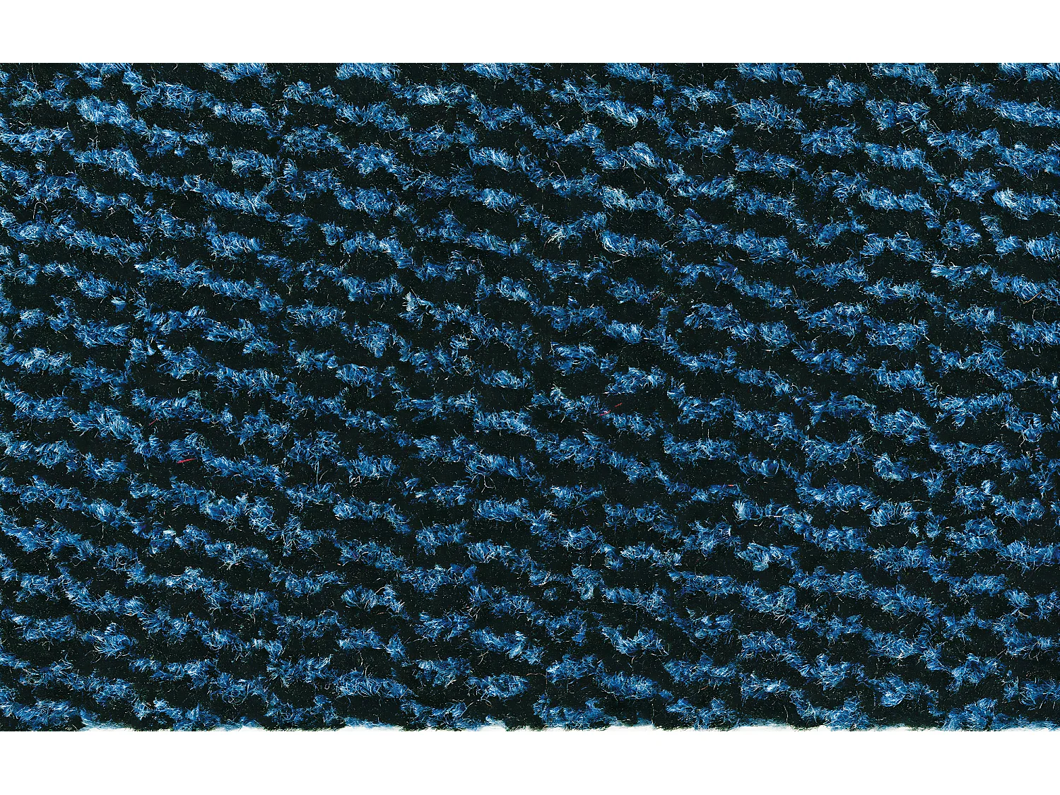 Tapis anti-poussière en Polypropylène coloris bleu - Largeur 40 x Longueur 60 cm
