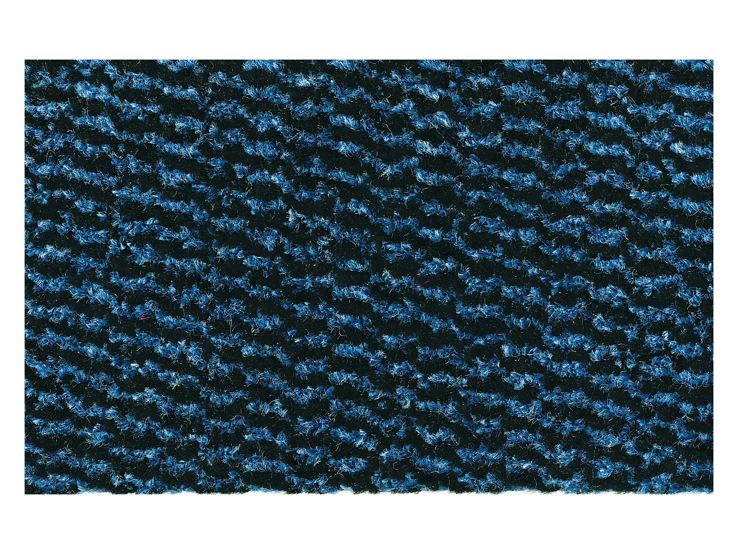 Tapis anti-poussière en Polypropylène coloris bleu - Largeur 40 x Longueur 60 cm