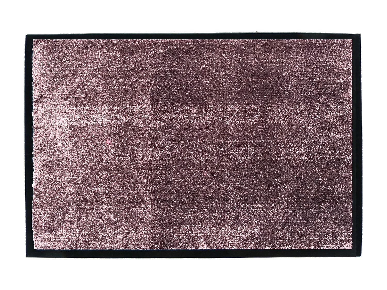Tapis anti-poussière en Microfibre coloris Chocolat - Largeur 40 x Longueur 60 cm
