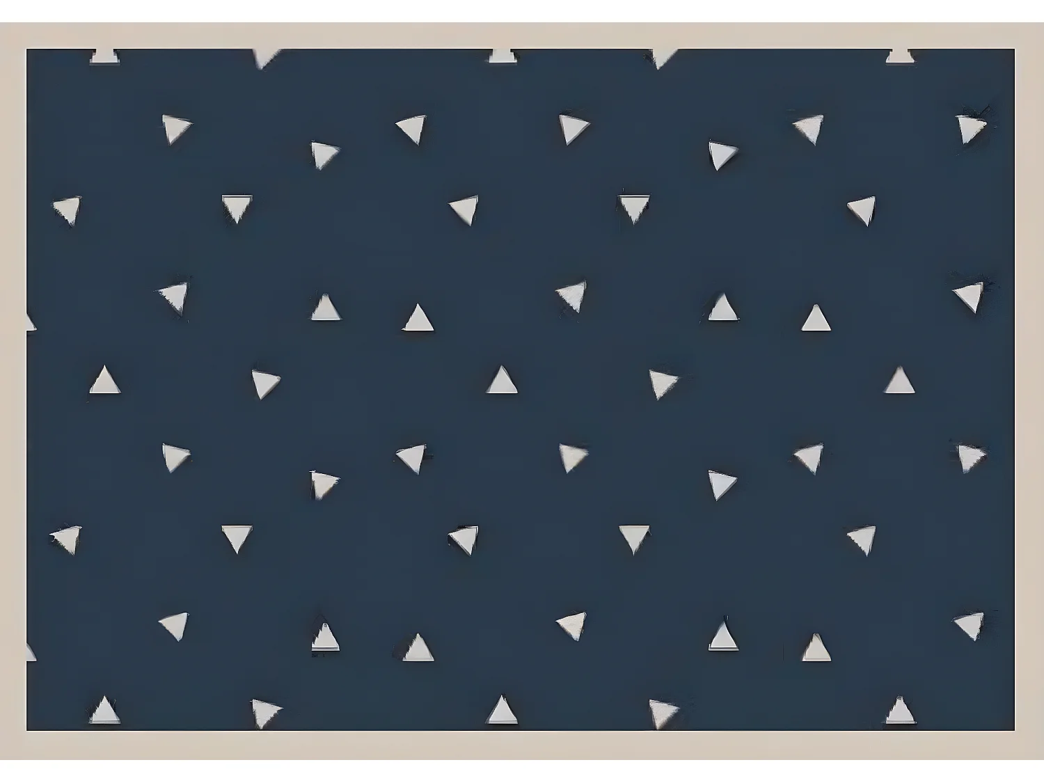 Tapis anti-poussière " Nuit détoiles " en polyamide - Largeur 40 x Longueur 60 cm