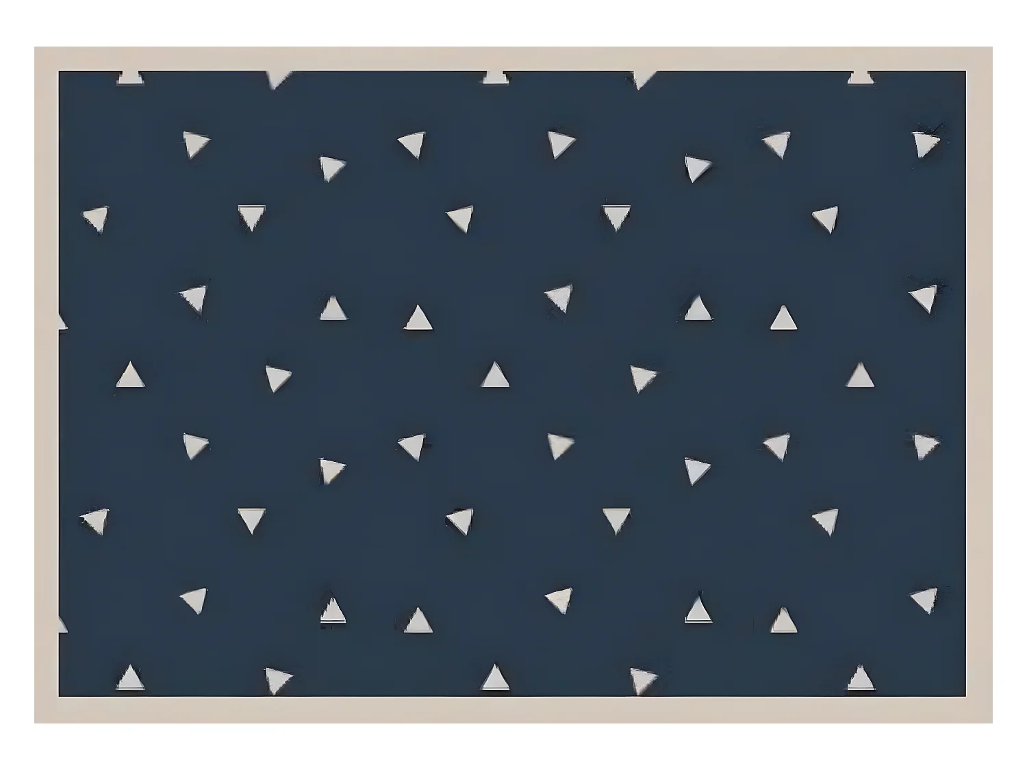 Tapis anti-poussière " Nuit détoiles " en polyamide - Largeur 40 x Longueur 60 cm