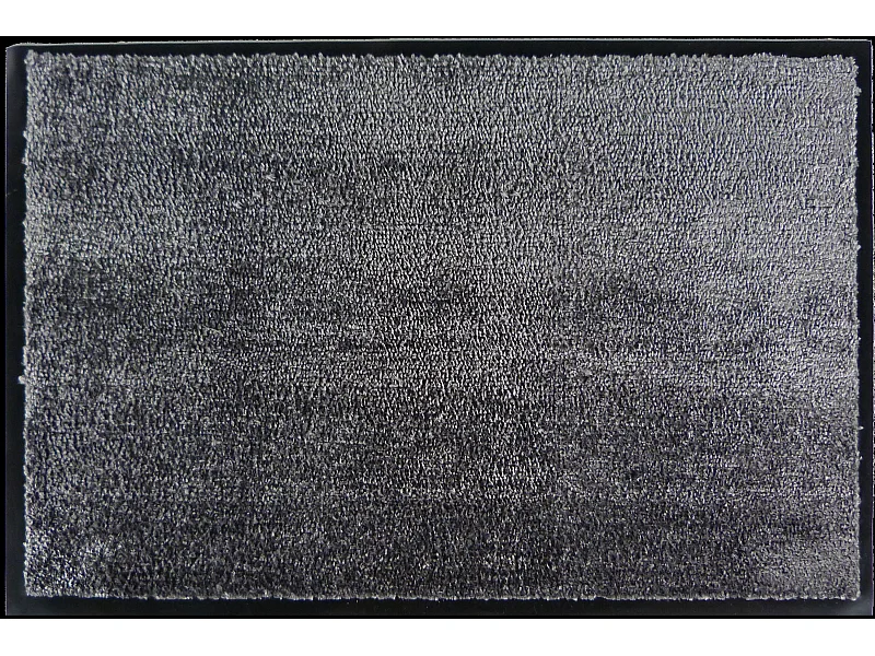 Tapis anti-poussière en Microfibre coloris Gris - Largeur 40 x Longueur 60 cm