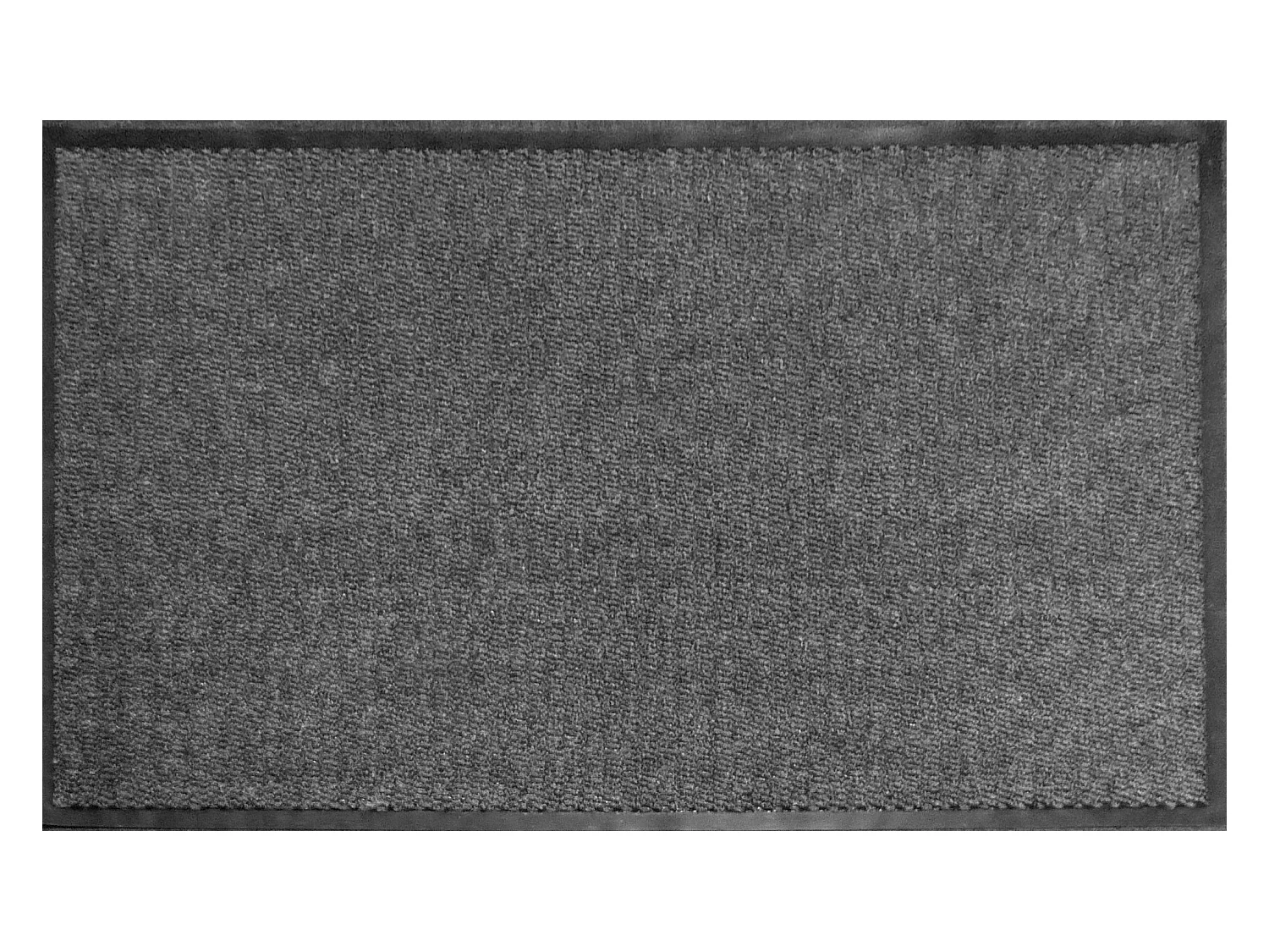 Tapis anti-poussière en Polypropylène coloris Gris - Largeur 90 x Longueur 150 cm