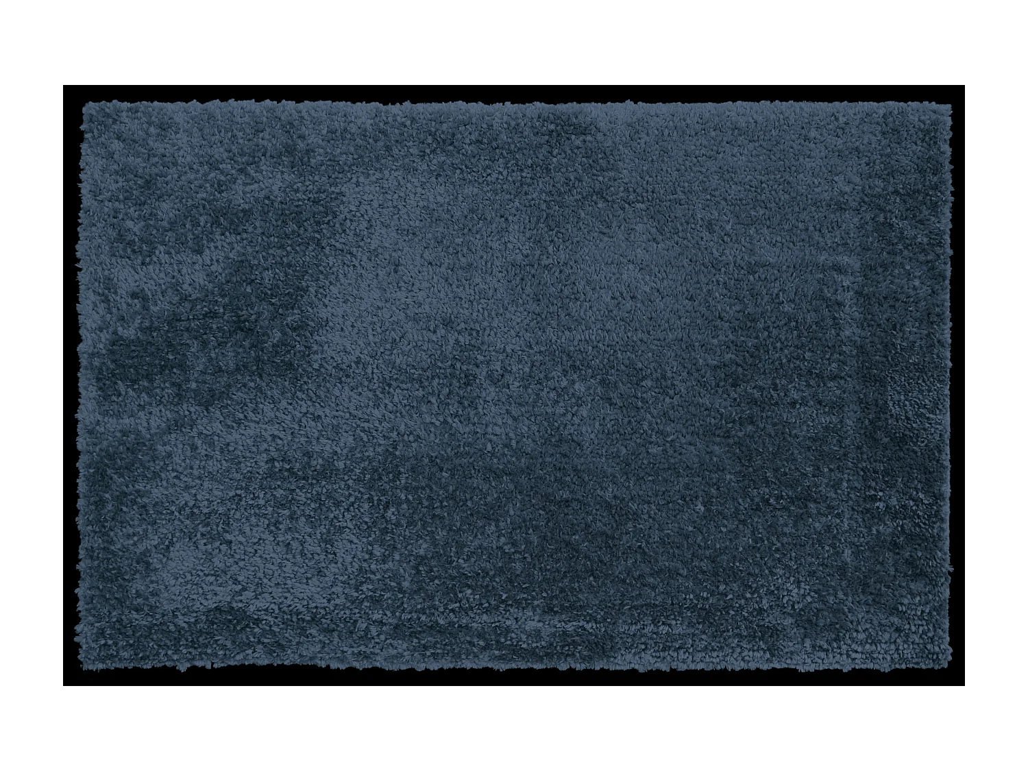 Tapis anti-poussière en Microfibre coloris Bleu - Largeur 40 x Longueur 60 cm