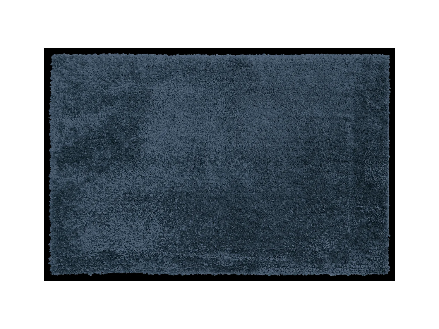 Tapis anti-poussière en Microfibre coloris Bleu - Largeur 40 x Longueur 60 cm