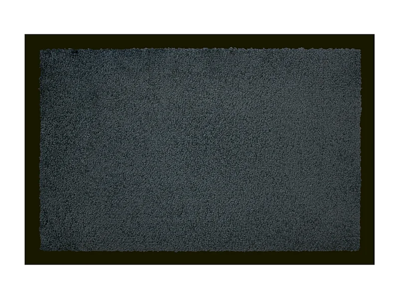Tapis anti-poussière tonic en Polypropylène coloris Acier - Largeur 40 x Longueur 60 cm