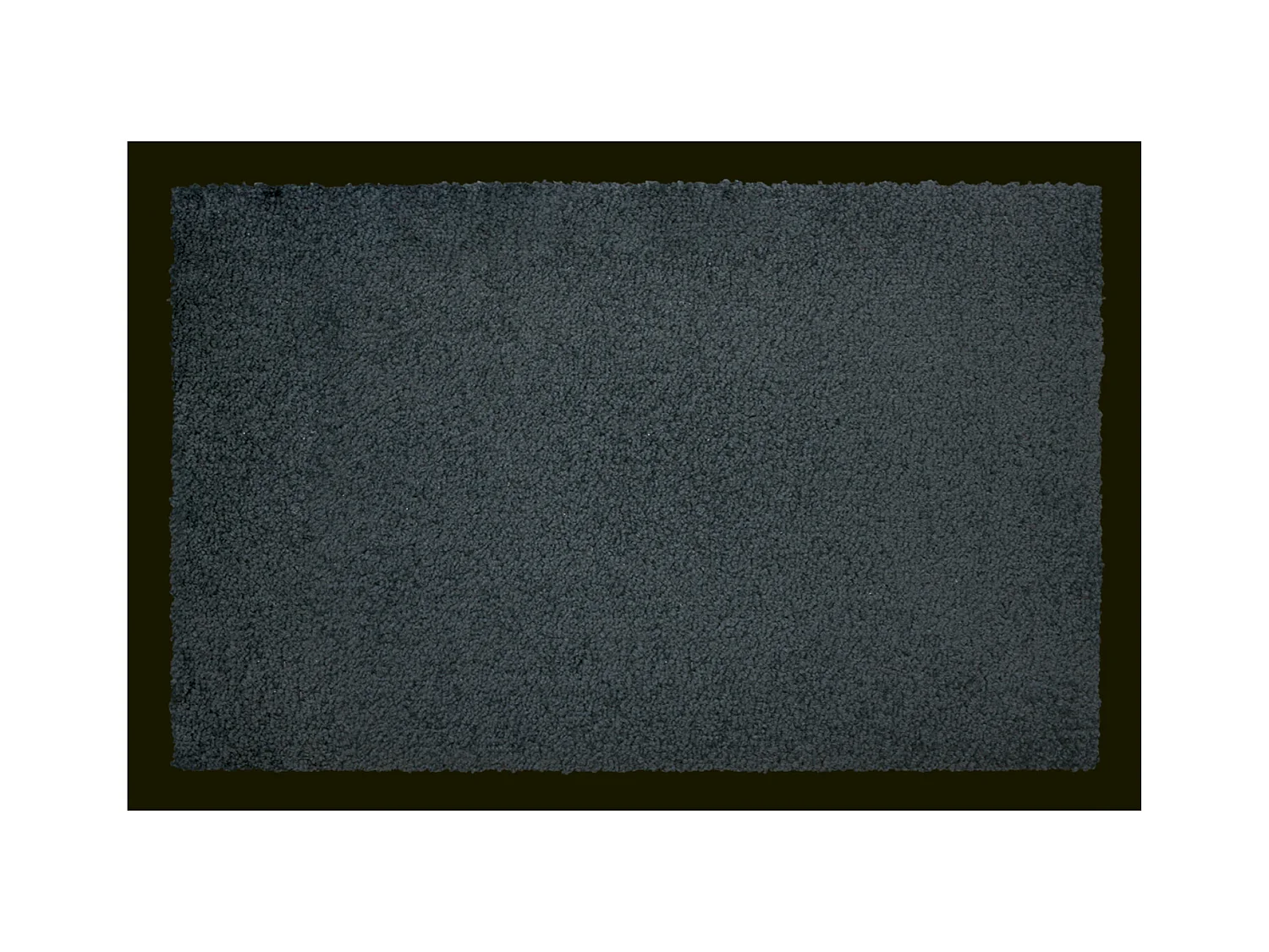 Tapis anti-poussière tonic en Polypropylène coloris Acier - Largeur 40 x Longueur 60 cm
