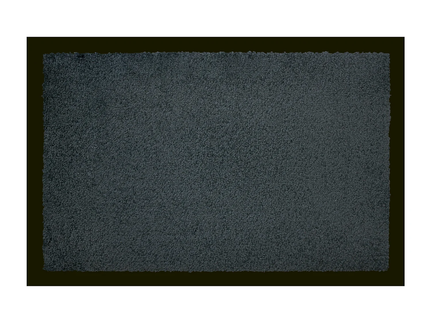 Tapis anti-poussière tonic en Polypropylène coloris Acier - Largeur 40 x Longueur 60 cm