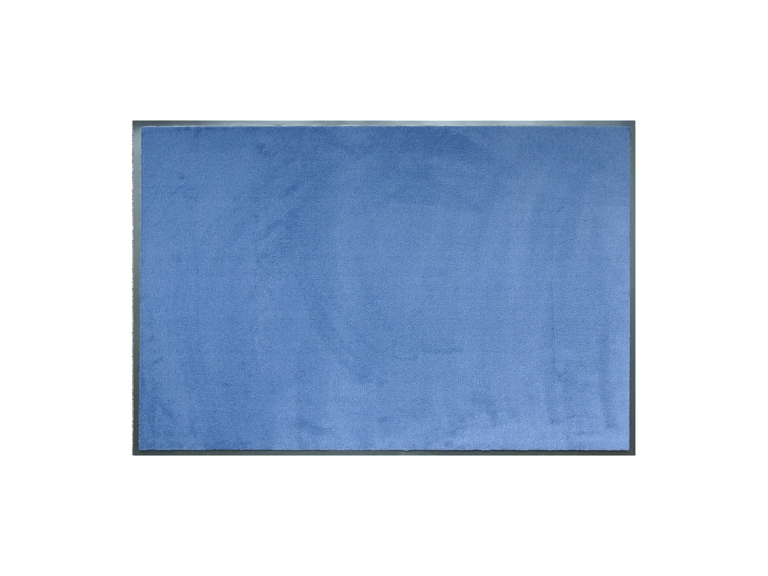 Tapis anti-poussière en polyamide coloris Bleu - Largeur 60 x Longueur 90 cm