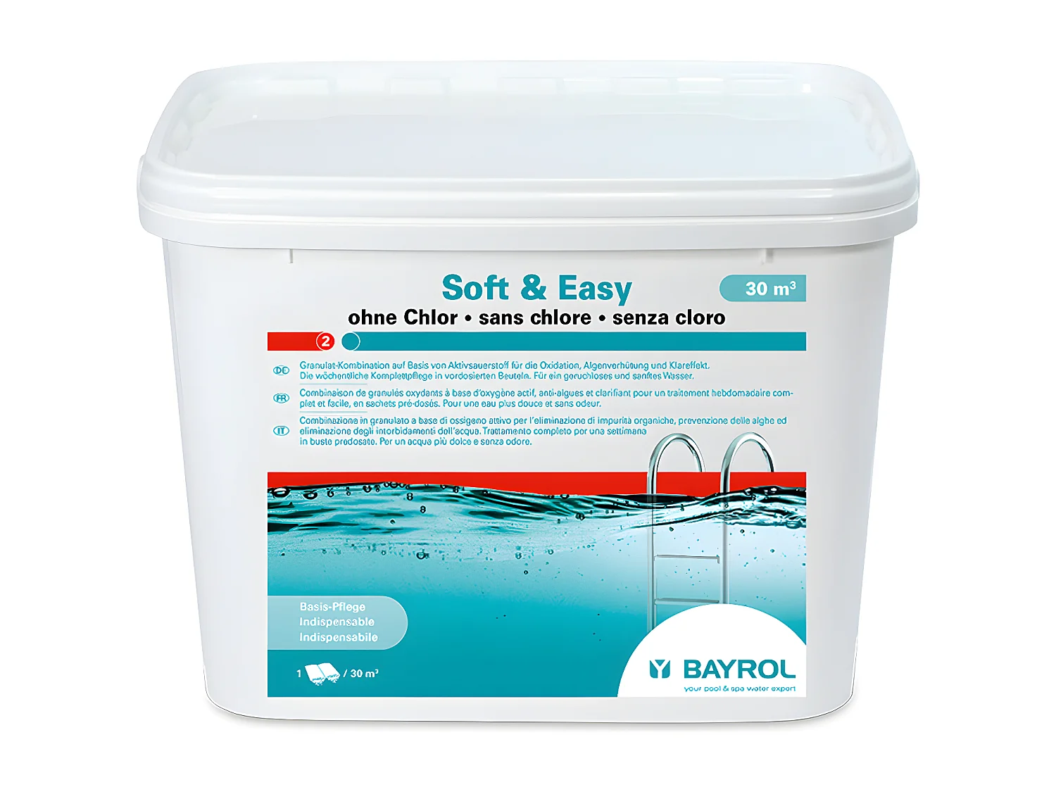 Bayrol Traitement complet à l\'oxygène actif 5.04kg - soft & easy 30