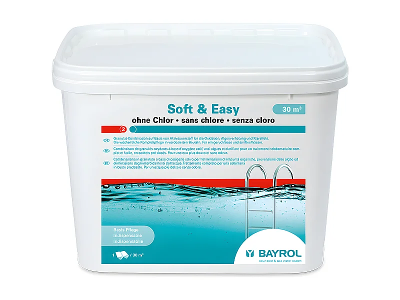 Bayrol Traitement complet à l\'oxygène actif 5.04kg - soft & easy 30