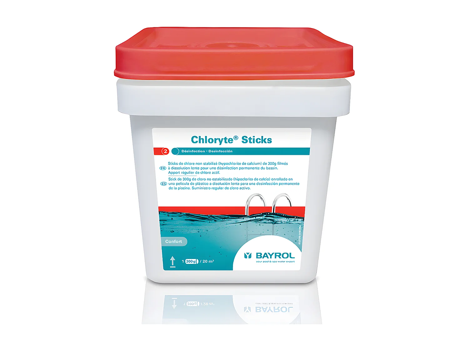 Chlore choc sans stabilisant Chloryte Sticks - Bayrol