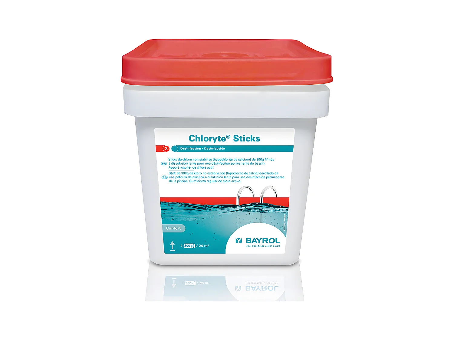 Chlore choc sans stabilisant Chloryte Sticks - Bayrol