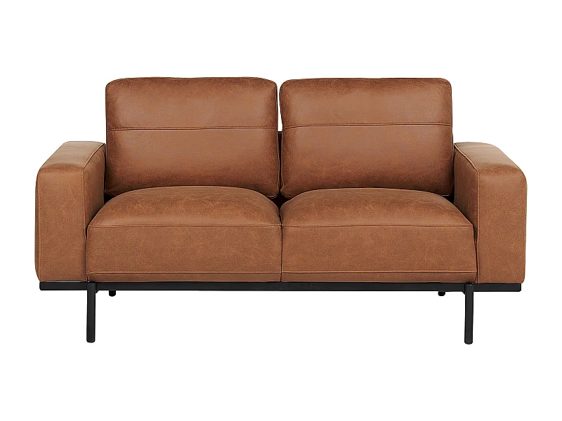 Sofa SOVIK Brązowy dla 2 osób