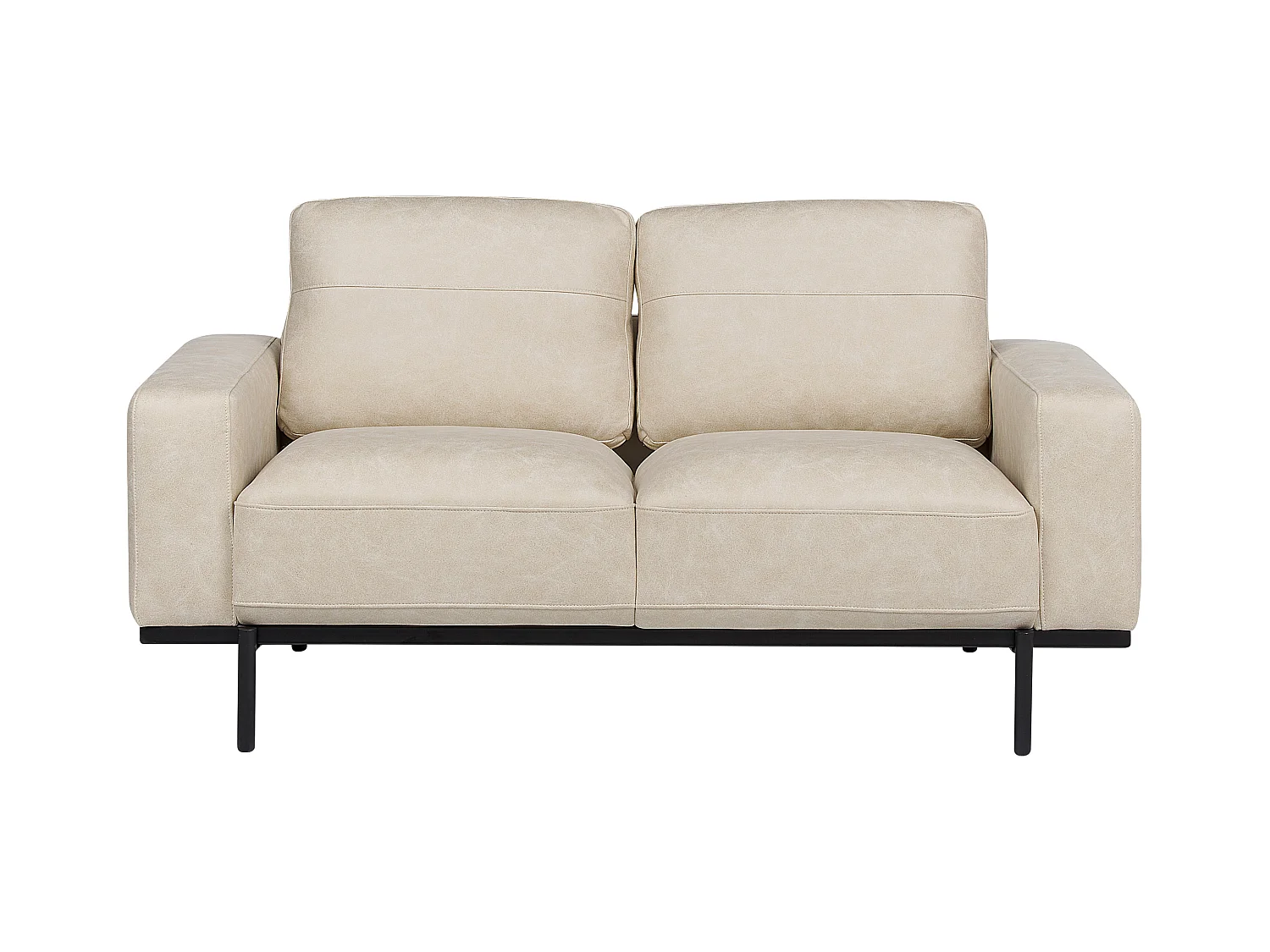 Bank SOVIK Stof Beige 2-zitter