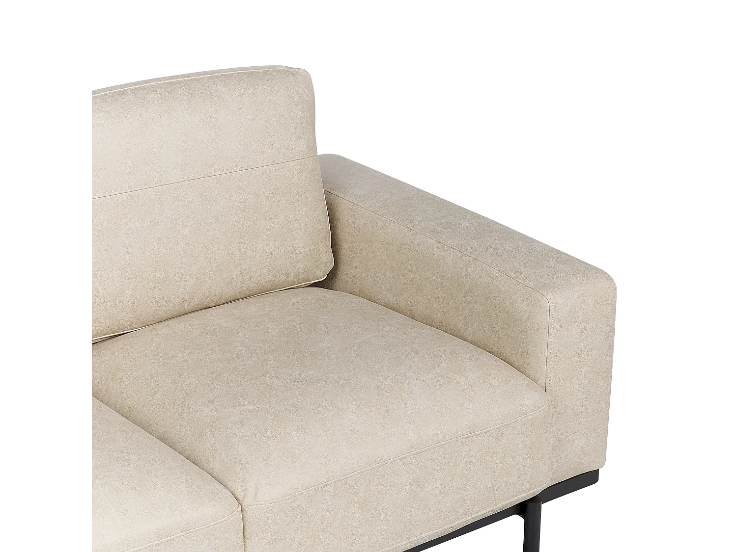 Bank SOVIK Stof Beige 2-zitter