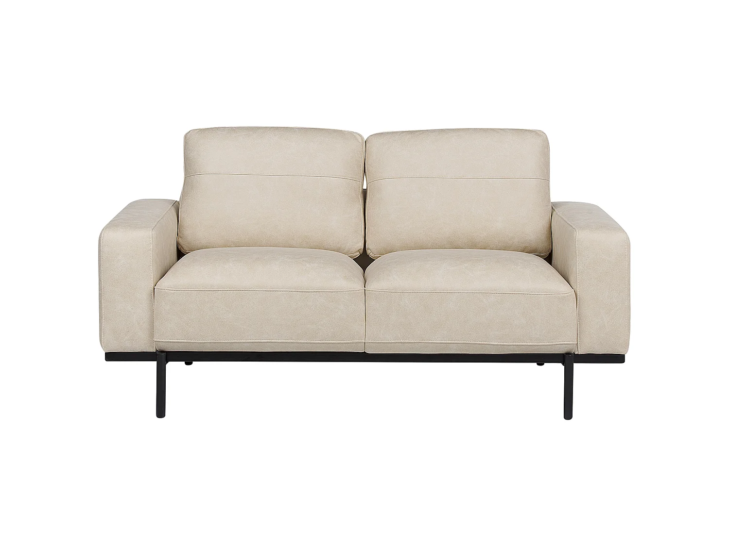 Bank SOVIK Stof Beige 2-zitter