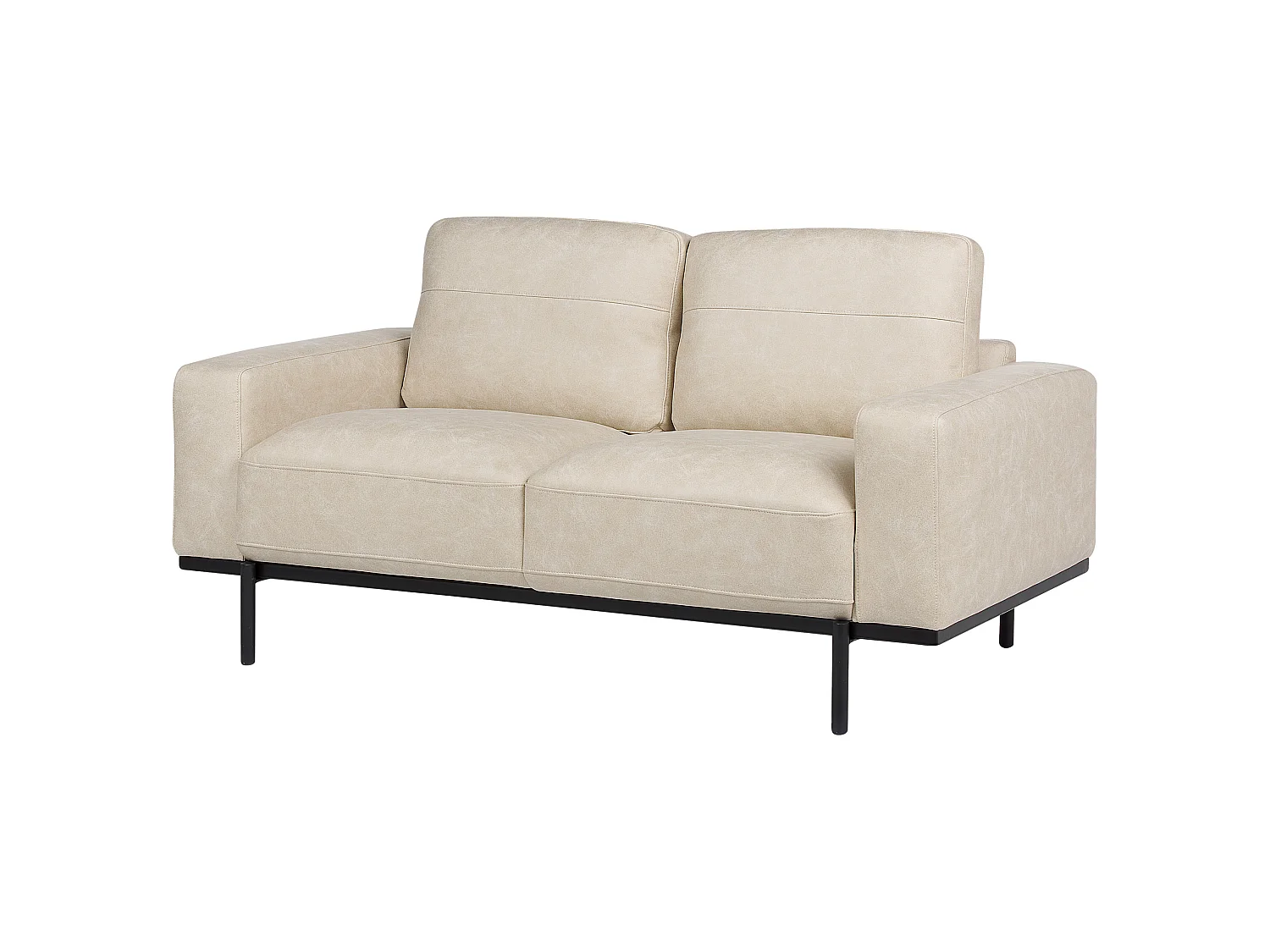 Bank SOVIK Stof Beige 2-zitter
