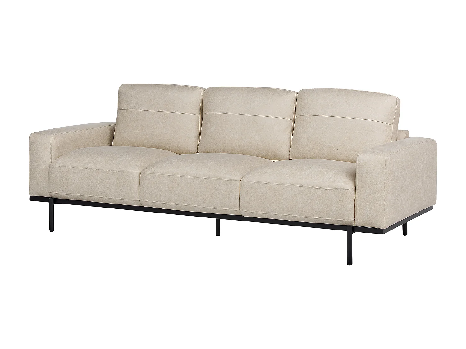 Sofa SOVIK Kremowy dla 3 osób