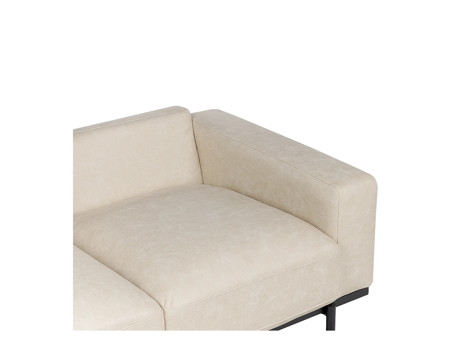Bank SOVIK Stof Beige 3-zitter