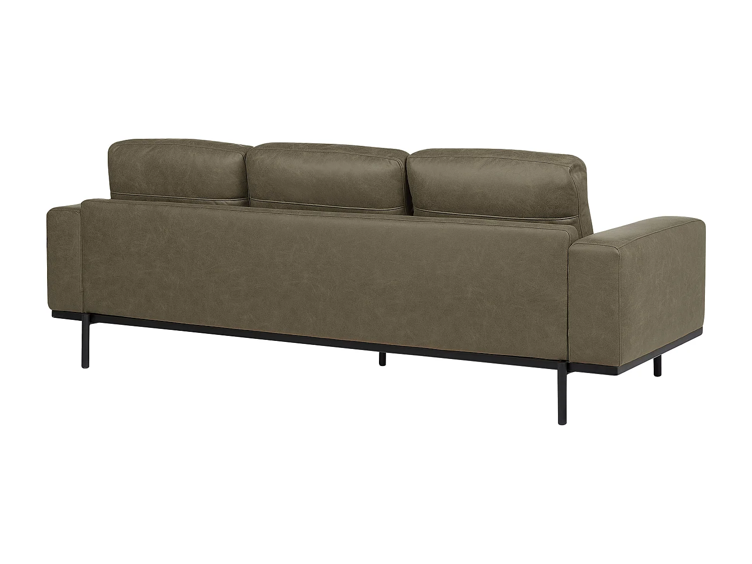 Canapé 3 places SOVIK Tissu Vert