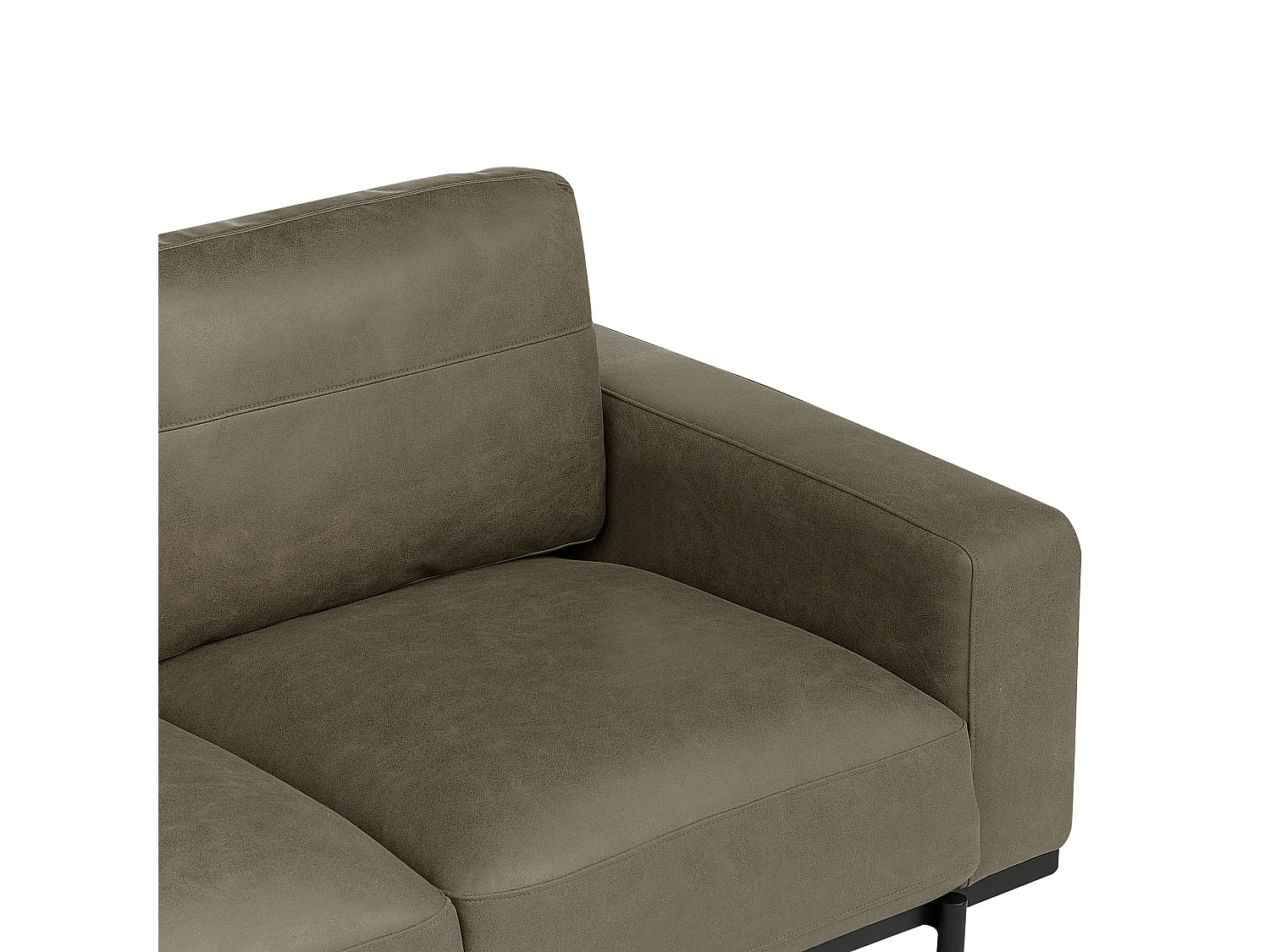 Canapé 3 places SOVIK Tissu Vert