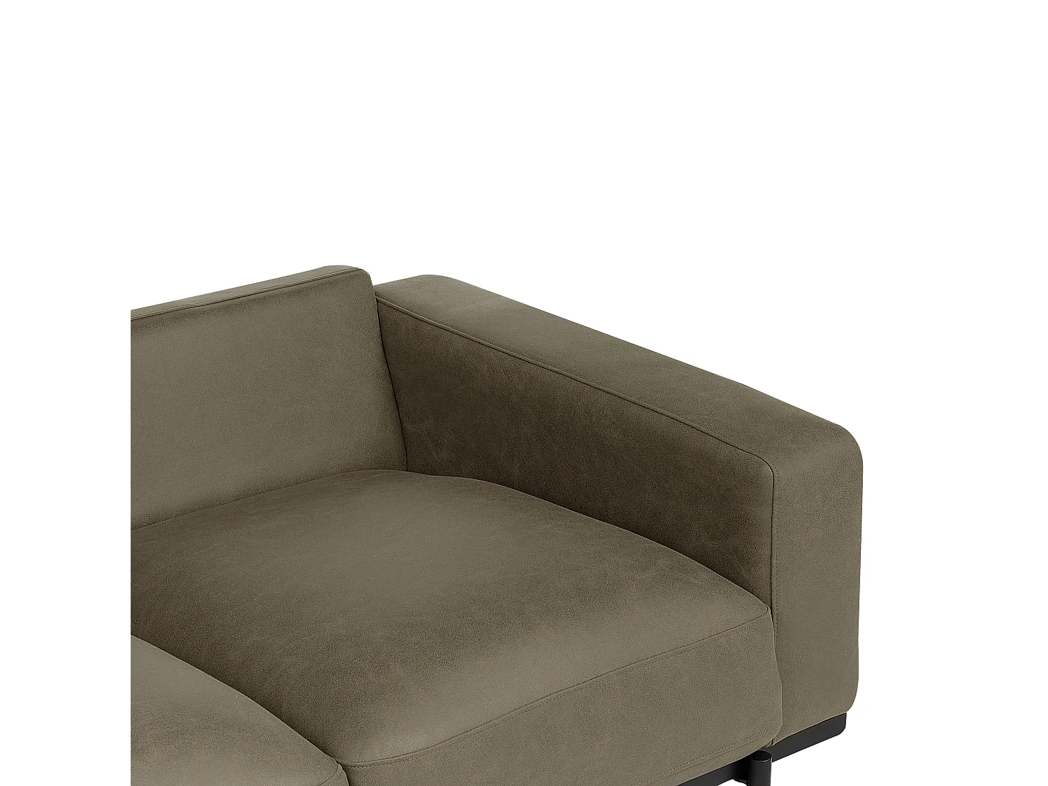 Canapé 3 places SOVIK Tissu Vert