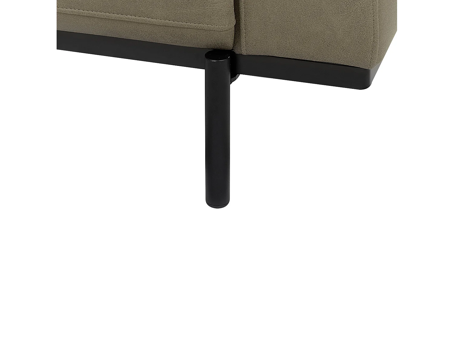 Canapé 3 places SOVIK Cuir PU Vert