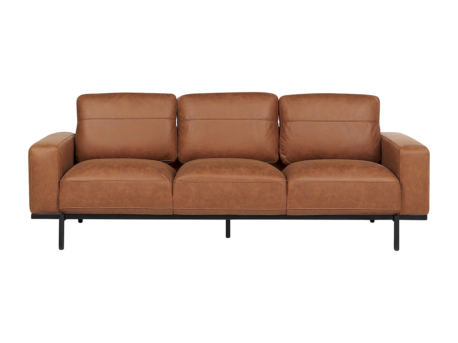 Sofa SOVIK Brązowy dla 3 osób