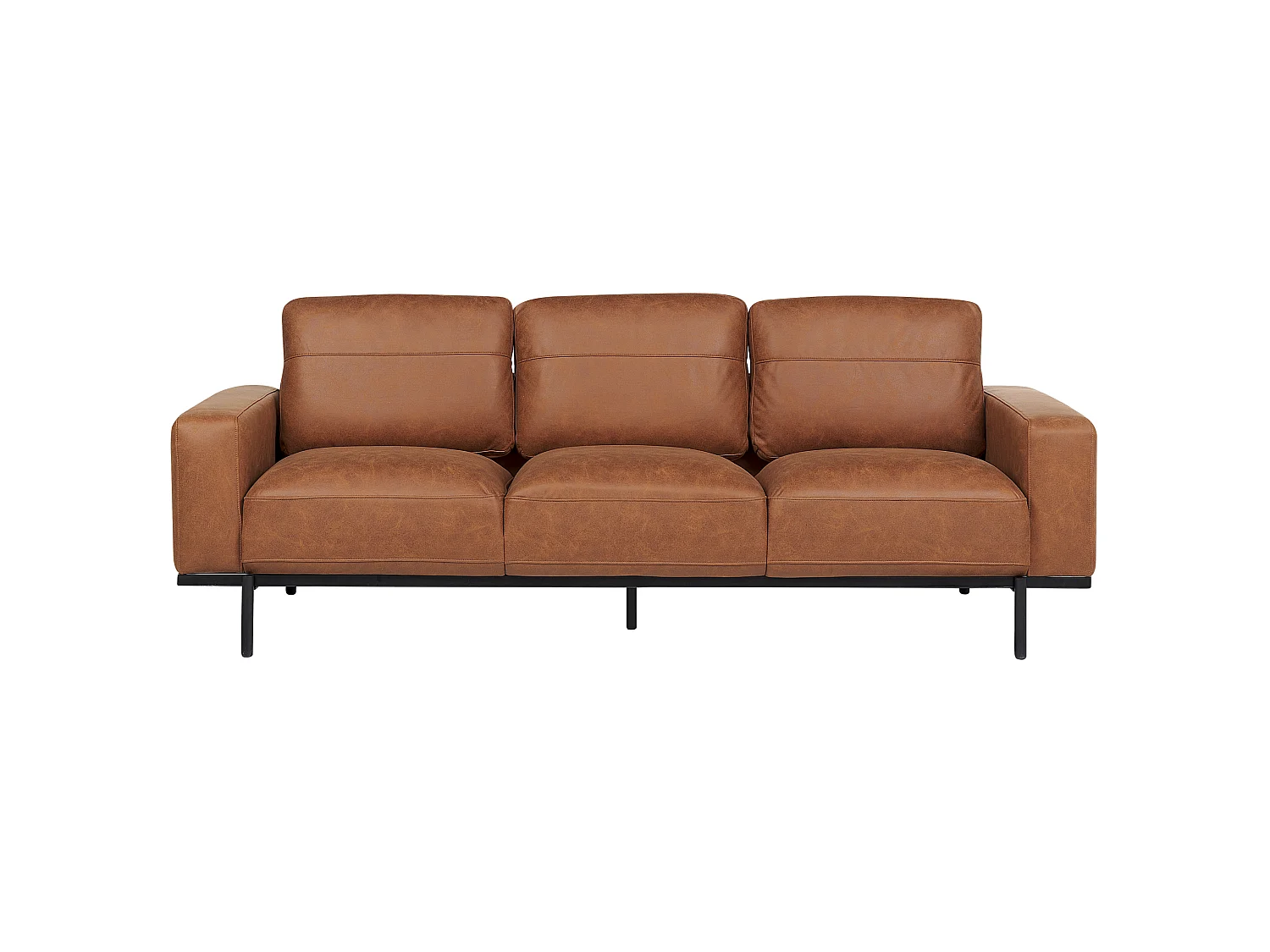 Sofa SOVIK Brązowy dla 3 osób