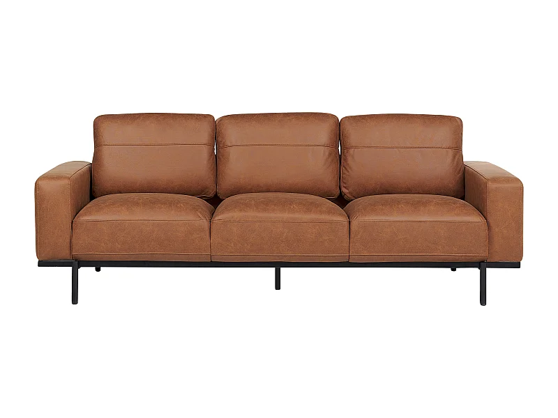 Sofa SOVIK Brązowy dla 3 osób