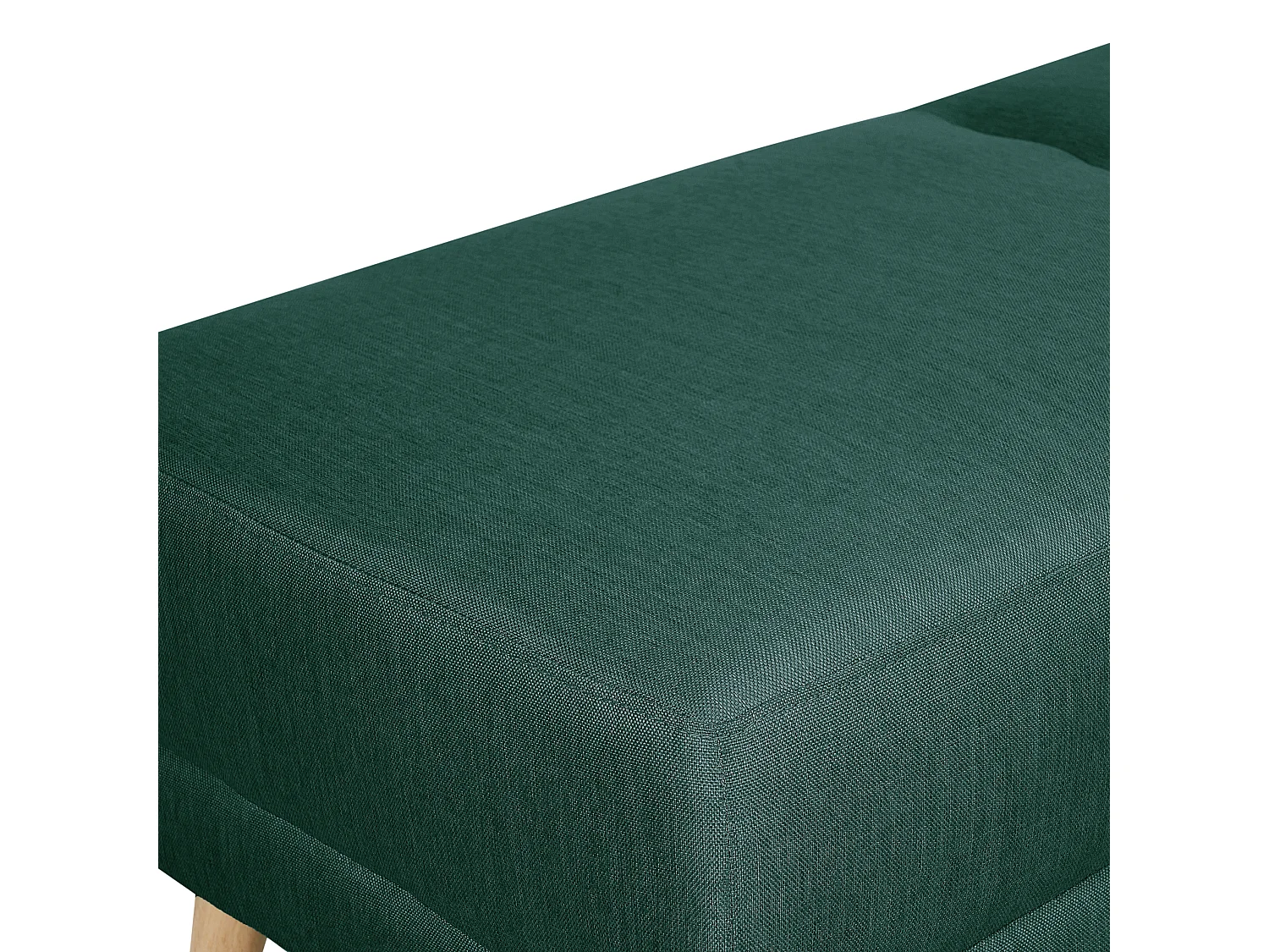 Ottomana FLORLI Tessuto Verde scuro