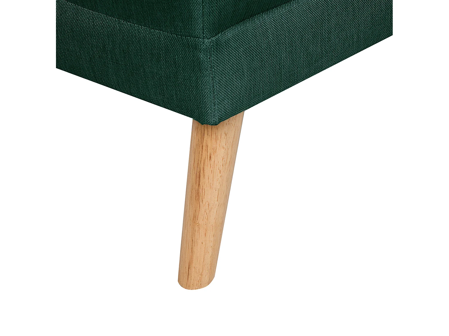 Ottomana FLORLI Tessuto Verde scuro