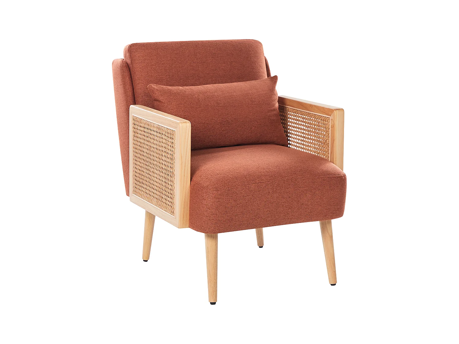 Fauteuil ORUM Tissu Orange