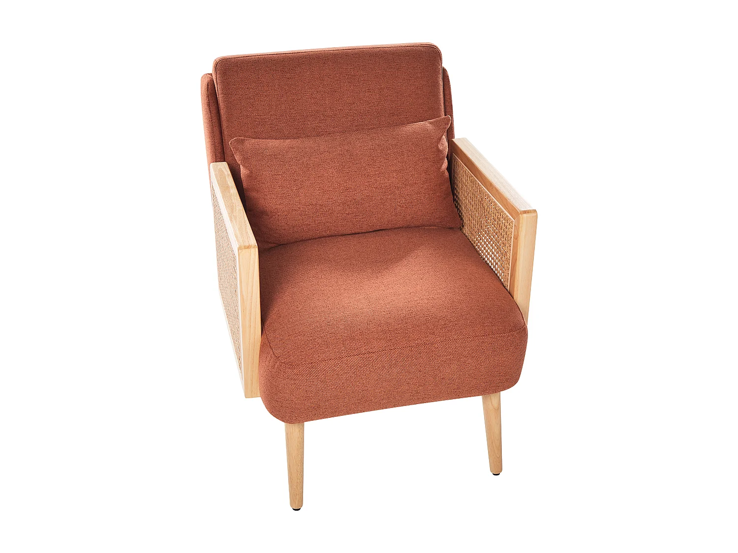 Fauteuil ORUM Tissu Orange