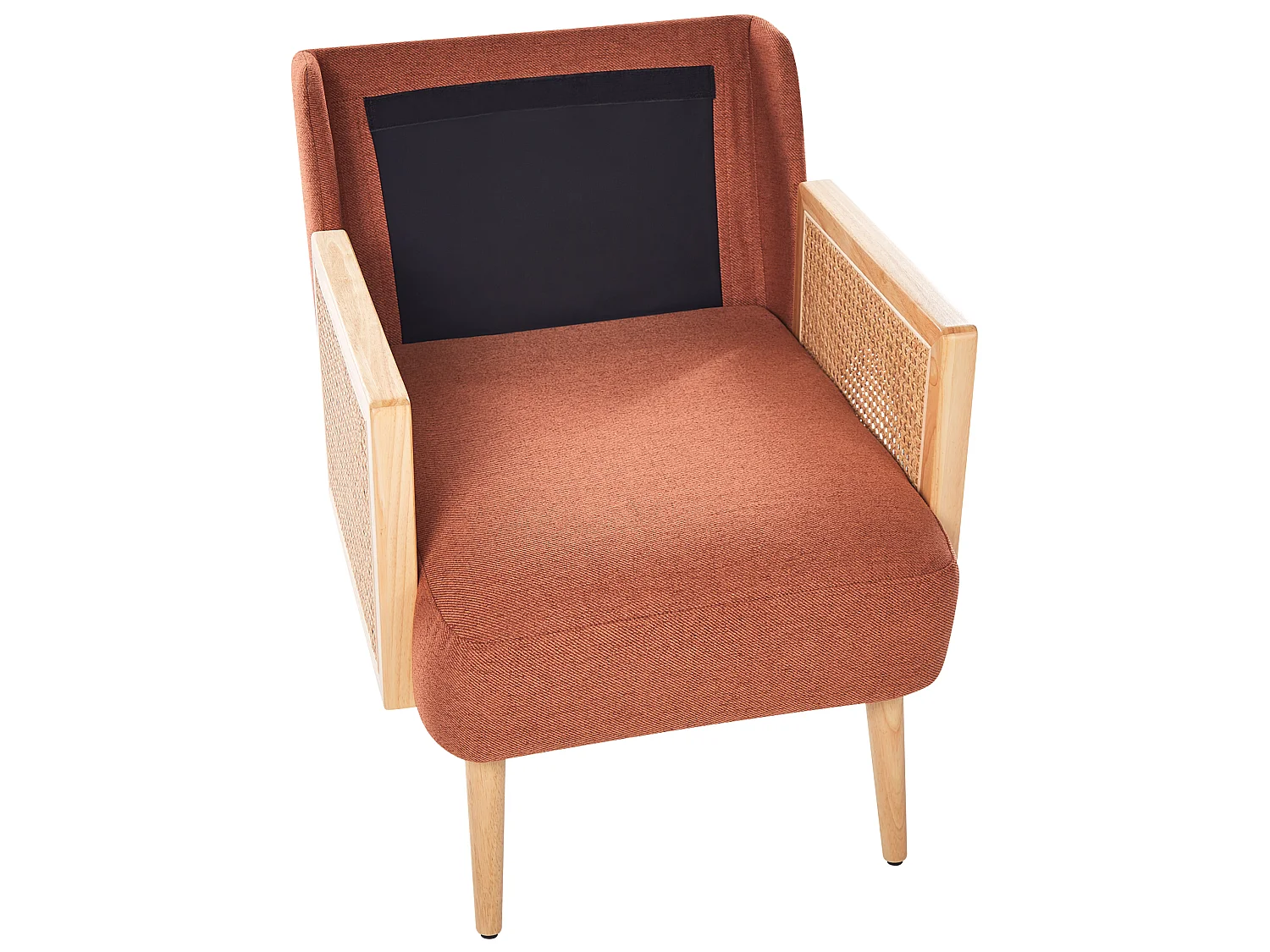Fauteuil ORUM Tissu Orange