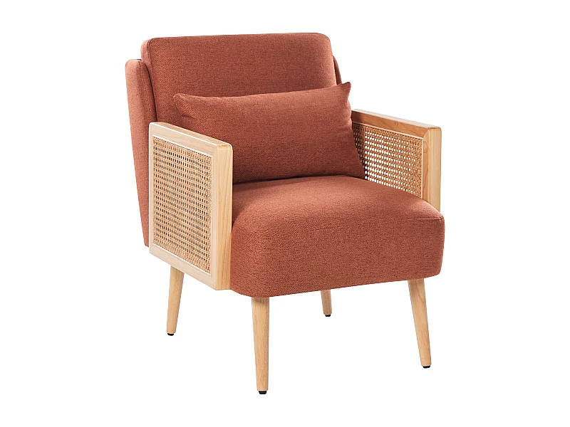Fauteuil ORUM Tissu Orange