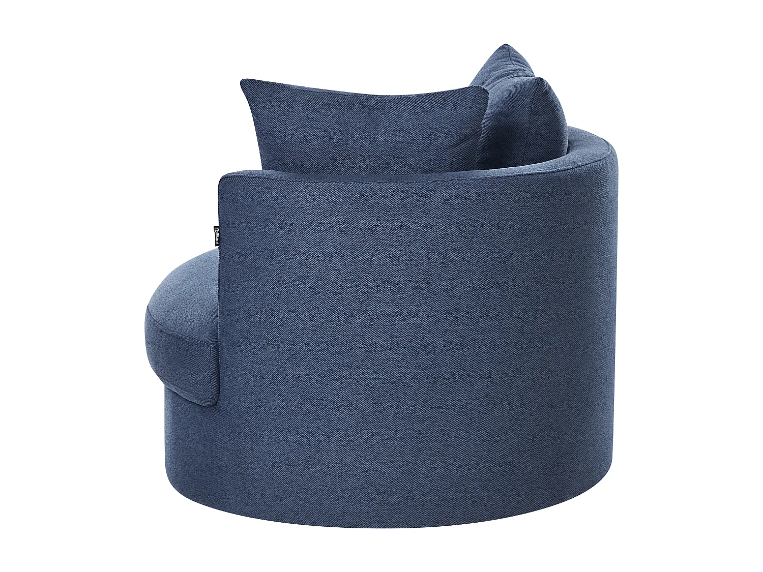 Draaifauteuil DALBY Stof Donkerblauw