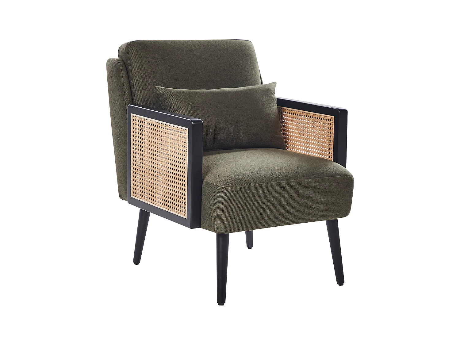 Fauteuil ORUM Tissu Vert foncé