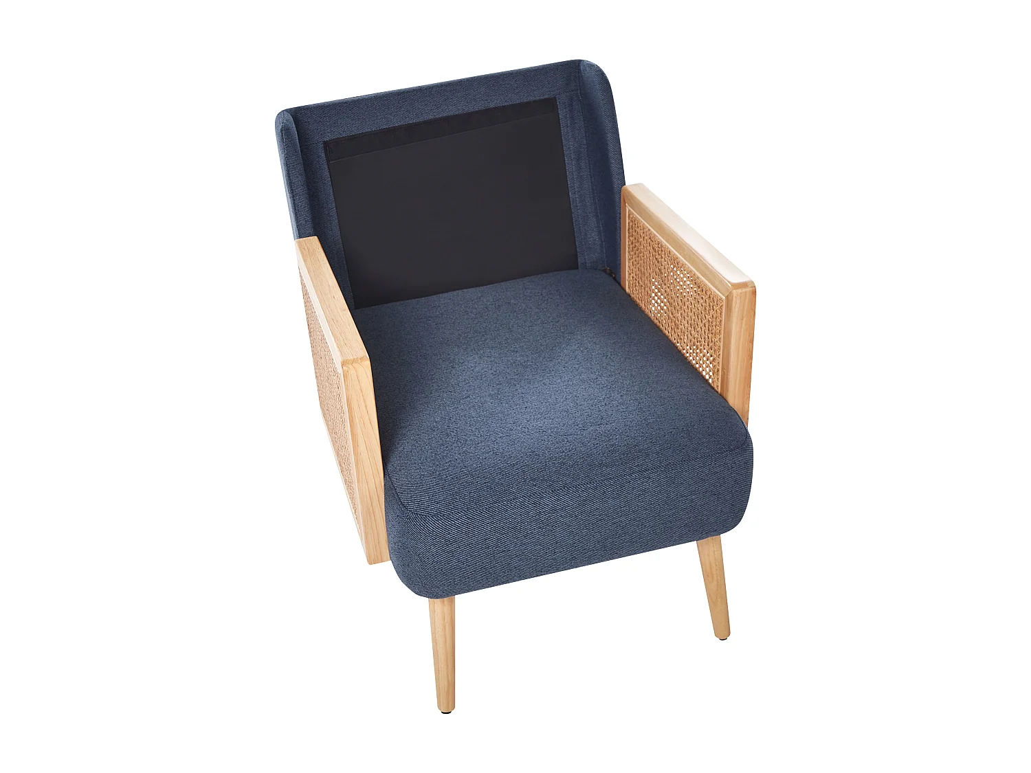 Poltrona ORUM Tessuto Blu