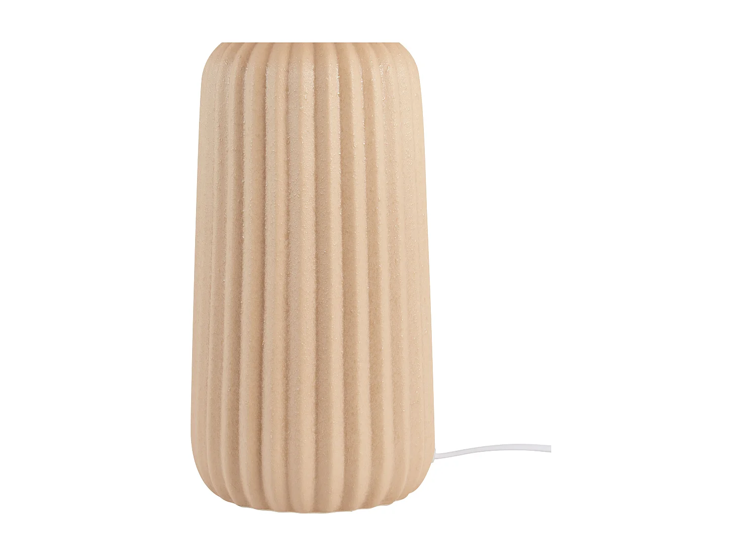 Lampe à poser NURIA Céramique Beige sable
