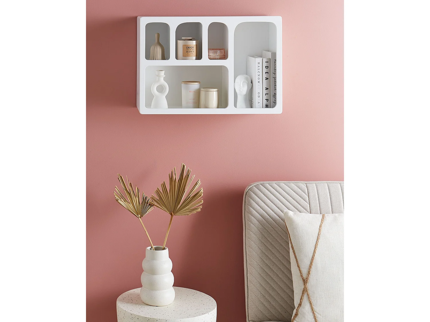 Étagère murale GREELEY Blanc