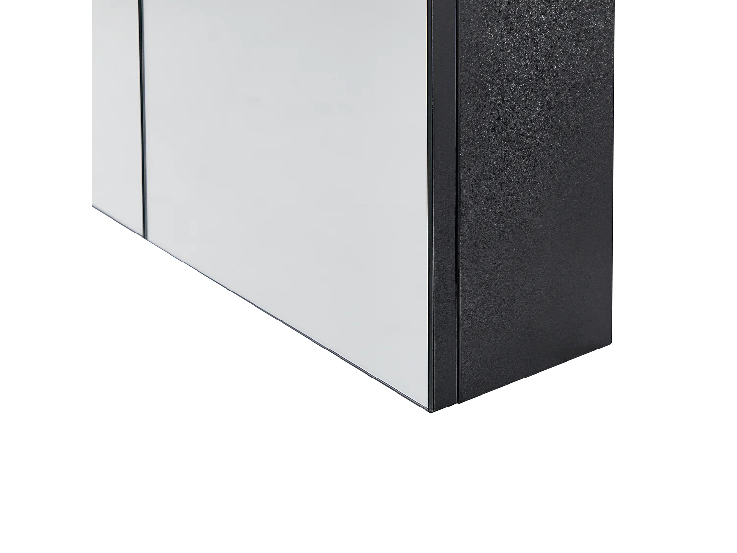 Armoire de toilette murale NAVARRA 80 cm 70 cm Noir