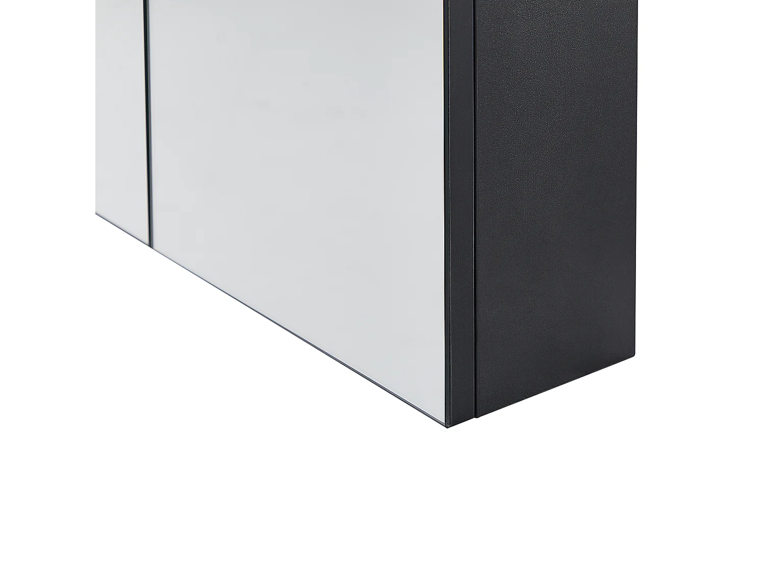 Armoire de toilette murale NAVARRA 80 cm 70 cm Noir