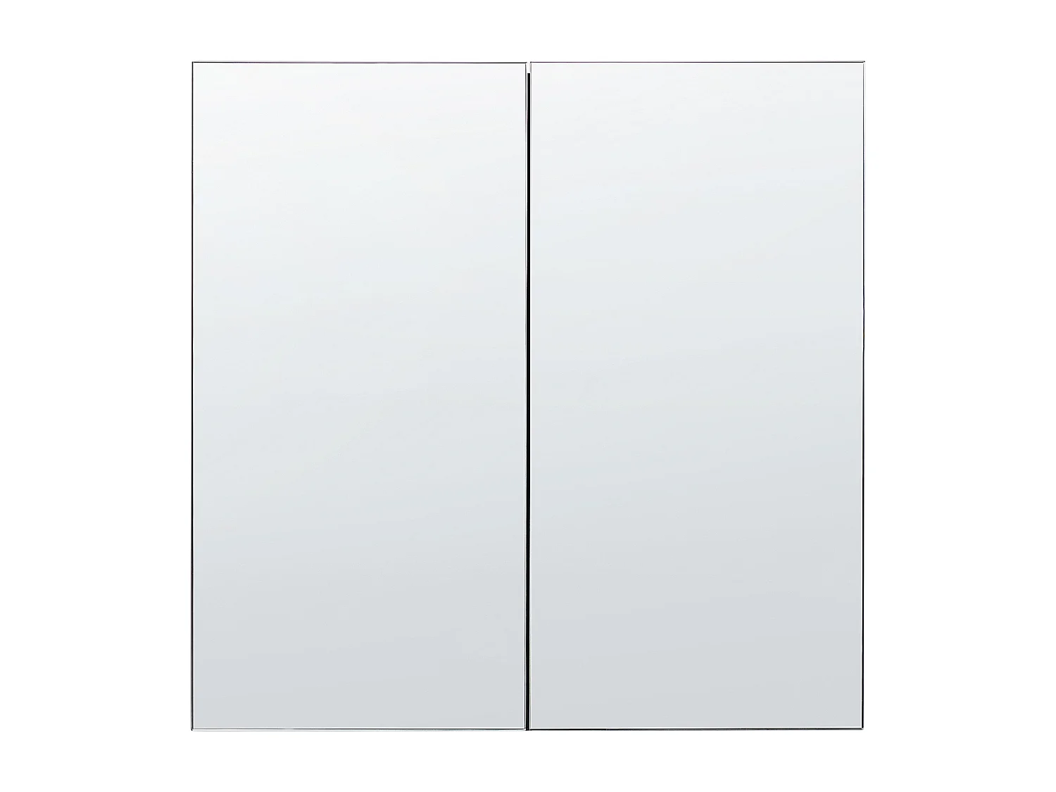 Armoire de toilette murale NAVARRA 60 cm 60 cm Noir